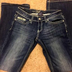 Women's Vanity Premium BlingJeans Distressed 25X33